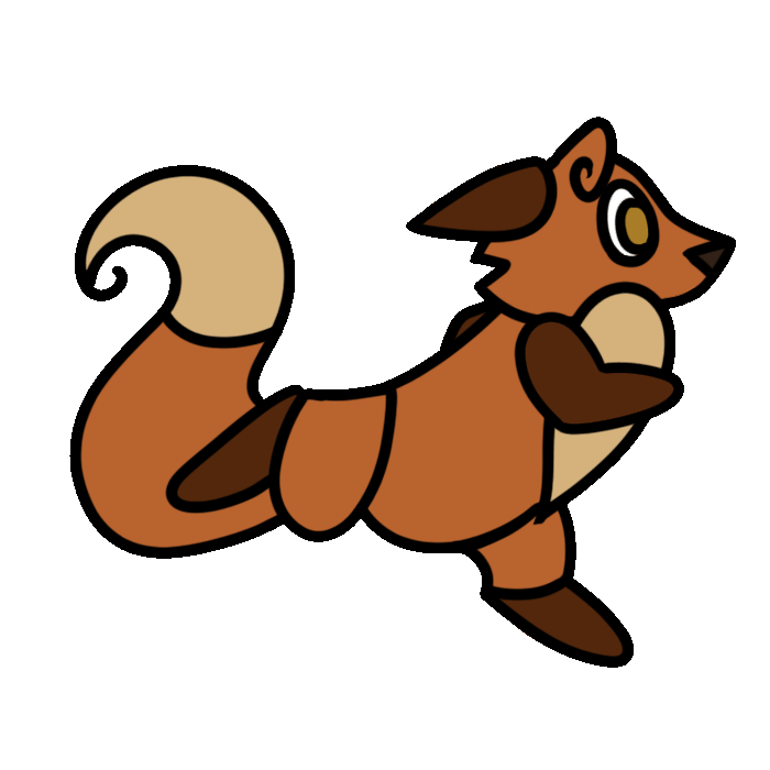 Running Fox animation